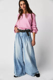 Free People Equinox Denim Trouser