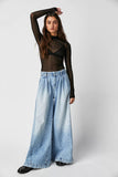 Free People Equinox Denim Trouser