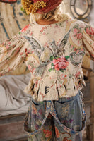Magnolia Pearl Floral Applique Monique Jacket