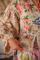 Magnolia Pearl Floral Applique Monique Jacket