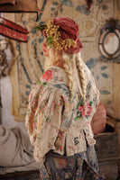 Magnolia Pearl Floral Applique Monique Jacket