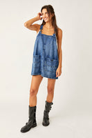 Free People Overall Smock Mini