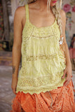 Magnolia Pearl Eyelet Clementine Tank