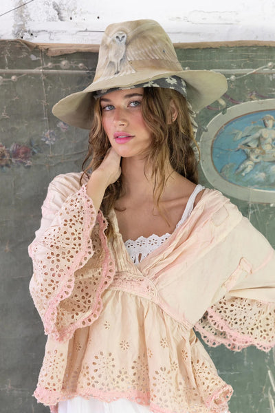 Magnolia Pearl Dear Liza Eyelet Blouse