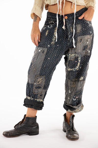 Magnolia Pearl Dot and Floral Miners Pants