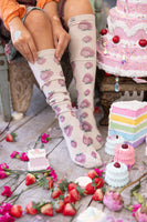 Magnolia Pearl Stawberry OTK Socks