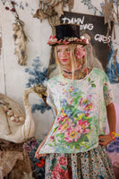 Magnolia Pearl Floral Songbird Art Class T