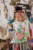 Magnolia Pearl Floral Songbird Art Class T