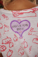 Magnolia Pearl Ducks Love Strawberry T