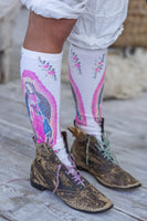 Magnolia Pearl Guadalupe Roses of Love Socks