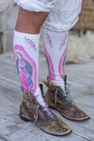 Magnolia Pearl Guadalupe Roses of Love Socks