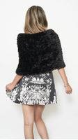 Furious Fur Faux Bunny Wrap