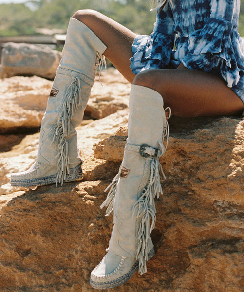 El vaquero 2025 fringe boots
