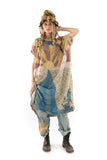 Magnolia Pearl Applique Artist Smock Dress