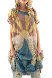 Magnolia Pearl Applique Artist Smock Dress