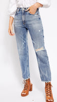 Free People DAKOTA STRAIGHT LEG JEAN