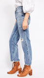 Free People DAKOTA STRAIGHT LEG JEAN