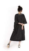 Magnolia Pearl Wilde Artist Smock Dress Raw Neck Edges