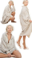 Magnolia Pearl Tora Shirt Dress Distressing Fading
