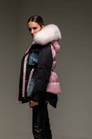 Flo e Clo  Giacca Silvy Denim + Rosa Pink