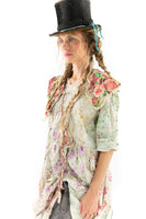 Magnolia Pearl Floral Applique Hannes Collar