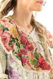 Magnolia Pearl Floral Applique Hannes Collar