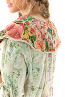Magnolia Pearl Floral Applique Hannes Collar
