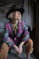 Magnolia Pearl Applique Hippie Coat