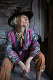 Magnolia Pearl Applique Hippie Coat