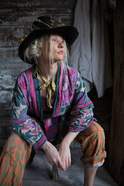 Magnolia Pearl Applique Hippie Coat