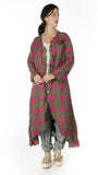 Magnolia Pearl Emery Coat Linen Heart Applique