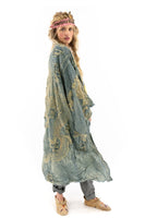 Magnolia Pearl Denim Dragon Daiji Kimono
