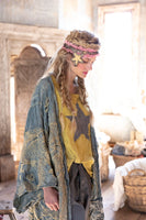 Magnolia Pearl Denim Dragon Daiji Kimono