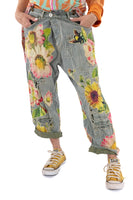 Magnolia Pearl Miner Pants with Sunflower
