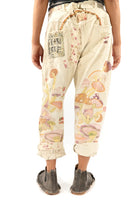 Magnolia Pearl Embr Miner Denims