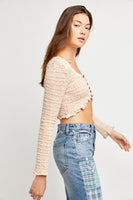 Free People Rose Hip Cardi