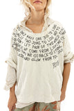 Magnolia Pearl Shine Fearlessly Cropped Sweat
