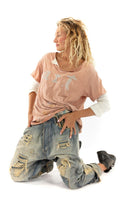 Magnolia Pearl Art T Boyfriend Cut