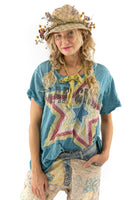 Magnolia Pearl Star Child Applique T