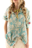 Magnolia Pearl Blockprint Tora Shirt