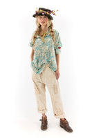 Magnolia Pearl Blockprint Tora Shirt