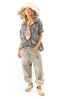 Magnolia Pearl Blockprint Tora Shirt