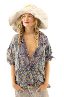 Magnolia Pearl Blockprint Tora Shirt