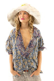 Magnolia Pearl Blockprint Tora Shirt