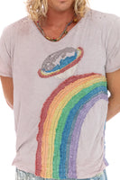 Magnolia Pearl Saturn Disco Applique T