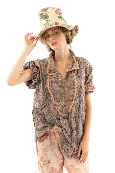 Magnolia Pearl Blockprint Tora Shirt