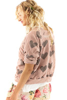 Magnolia Pearl Rory Heart SweatShirt