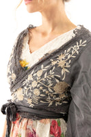 Magnolia Pearl Adelaide Embroidered Wrap Top