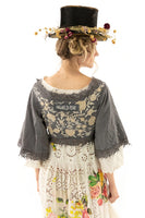 Magnolia Pearl Adelaide Embroidered Wrap Top