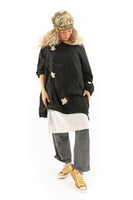 Magnolia Pearl Applique Star Moon Francis Oversize T